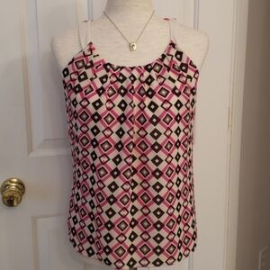 Banana Republic Pleated Sleeveless Top NWOT